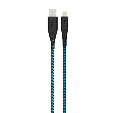Goui Super Strong Flex MFI 8 Pin Lightning cable 1.5M Light Blue - Future Store