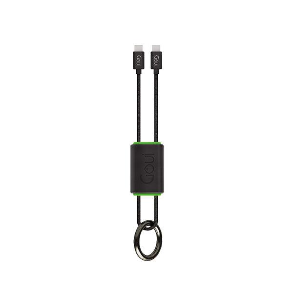 Goui Lock Lock Type-C to C key chain cable 27cm Black - Future Store
