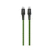 Goui Type C To C Tough Cable 100W 1.5M - Green - Future Store