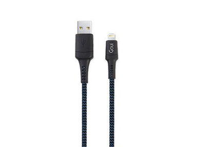 Goui 8 Pin + Lightning Cable - Dark Blue-Black - Future Store