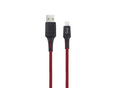 Goui 8 Pin + Lightning Cable Red-Black - Future Store