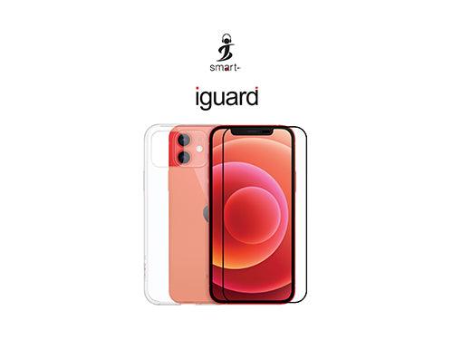 Iguard Premium Acrylic Case + Glass For Iphone 12/12Pro (Bundle)