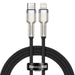 Baseus Cafule Series Metal Data Cable USB to IP PD 20W 1M Black - Future Store