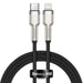 Baseus Cafule Series Metal Data Cable USB to IP PD 20W 2M Black - Future Store