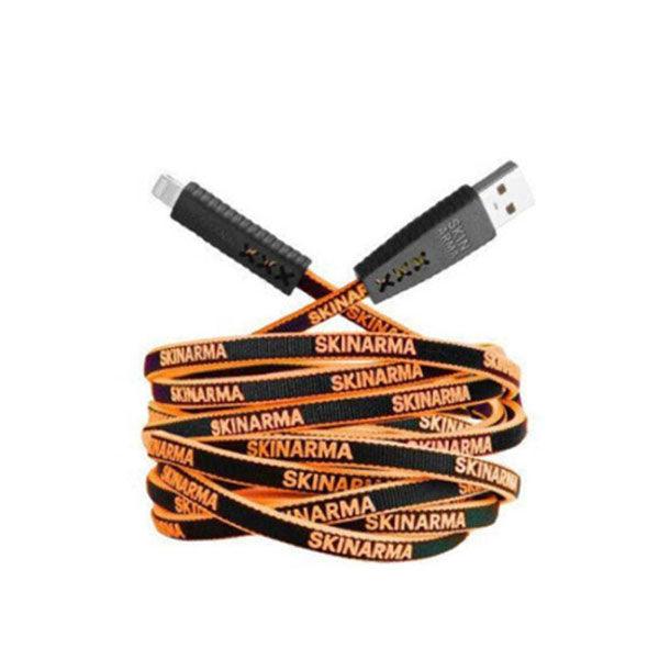 SkinArma Tenso Charging Cable (USB-A to Lightning) 1.2 Meter Orange - Future Store