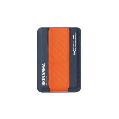 SkinArma Kado Mag-Charge Card Holder With Grip Stand Blue Orange - Future Store