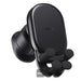 Baseus Stable Gravitational Wireless Charging Car Mount Pro 15W Air Outlet Version Black - Future Store
