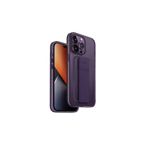 UNIQ Hybrid Heldro Mount Series Case for iPhone 14 Pro Fig (Purple) - Future Store