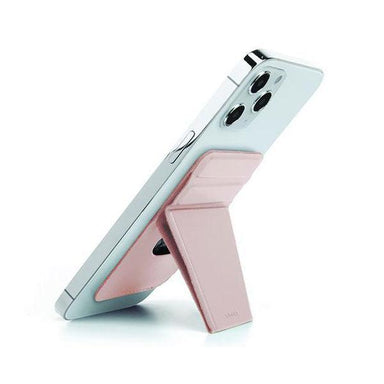 Uniq Lyft Magnetic Snap-On Stand And Card Holder - Blush Pink - Future Store