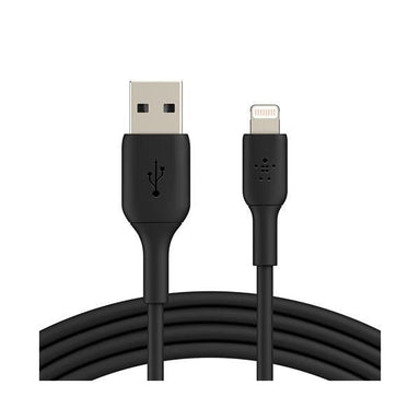 Boost Charge Lightning To Usb-A Cable, 1M - Black (2-Pack) - Future Store