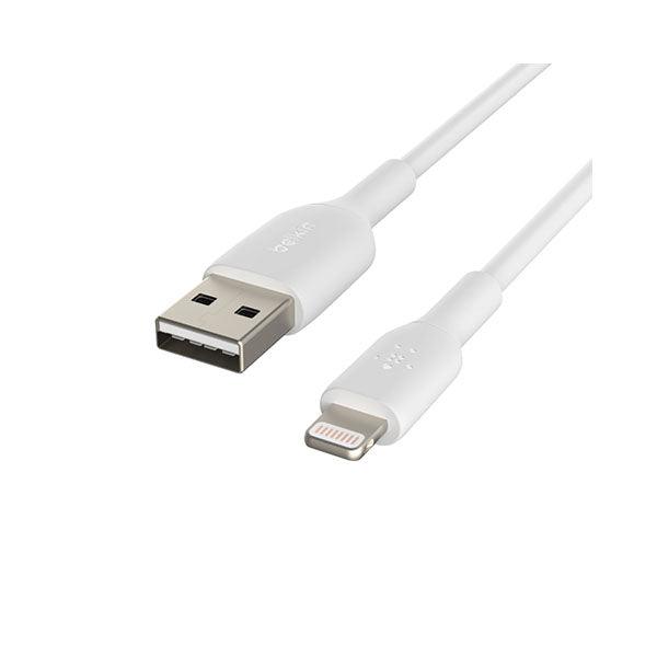 Belkin Pvc A-Lightning Cable 1M - White (CAA001bt1MWH) - Future Store