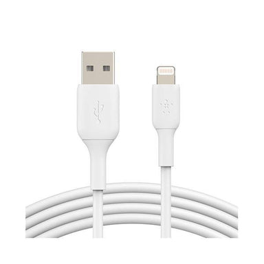 Belkin Pvc A-Lightning Cable 1M - White (CAA001bt1MWH) - Future Store