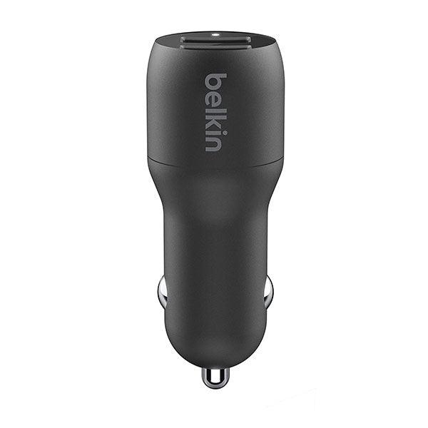 Belkin Car Charger Dual Port With 1M C To A Cable - Black - Future Store
