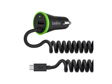 Belkin Fast 3.4 Amp Usb Car Charger + Lighting Cable(Fbj154Bt04-Blk) - Future Store