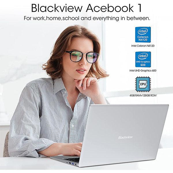 Blackview Acebook 1 Thin 14" FHD 4GB DDR4 128GB SSD Silver - Future Store