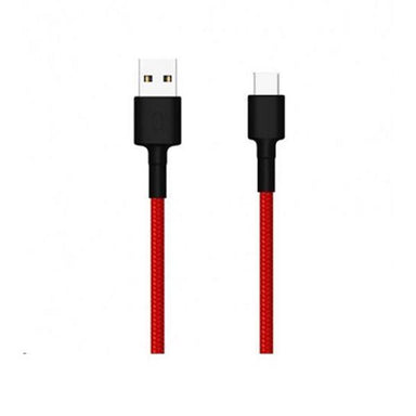 Mi Braided Usb Type-C Cable 100Cm - Red - Future Store