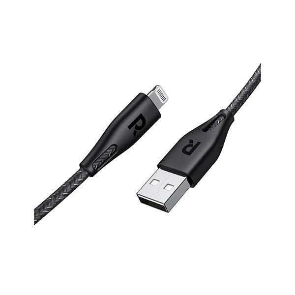 Ravpower USB-A to Lightning Cable 3M Black - Future Store