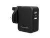 Ravpower 30W Dual Port Qc3.0 Wall Charger(Uk) Black - Future Store