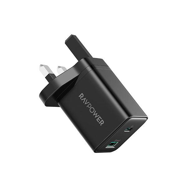 Ravpower 30W PD Wall Charger Black - Future Store