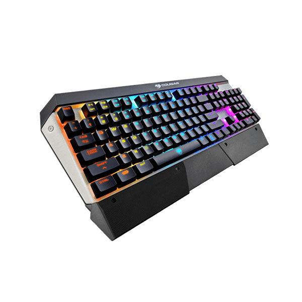 Cougar ATTACK X3 Cherry MX RGB, Silver Aluminium Mechanical Gaming Keyboard - Future Store