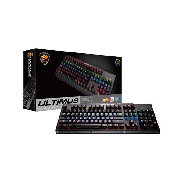 Cougar Ultimus RGB Mechanical Wired Metal Gaming Keyboard Black - Future Store