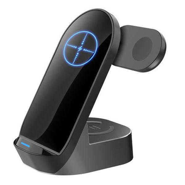 Budi fast charging 3 in 1 wireless charger stand - Future Store