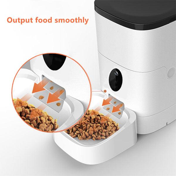 Smart Pet Feeder Auto Interactiv With Video and Speaker 4L - Future Store