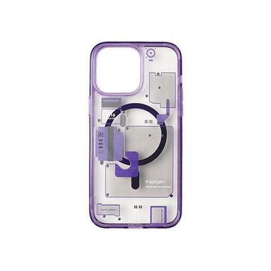 Spigen iPhone 14 Pro Ultra Hybrid Zero One Case Purple - Future Store
