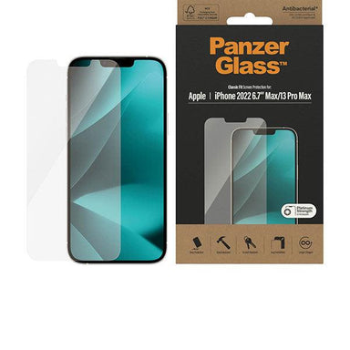 PanzerGlass iPhone 14 Plus / 13 Pro Max 6.7'' Clear Anti-Bacterial - Future Store