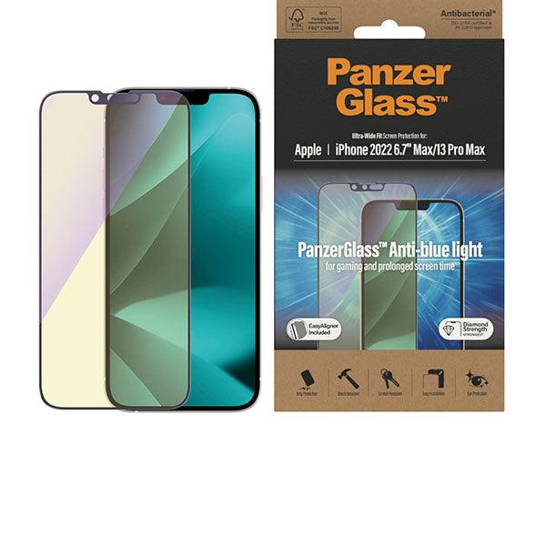 PanzerGlass iPhone 14 Plus/ 13 Pro Max 6.7" UWF Anti-Bluelight With Applicator - Future Store