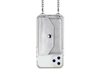Casery Crossbody Phone Pocket (Silver) - Future Store