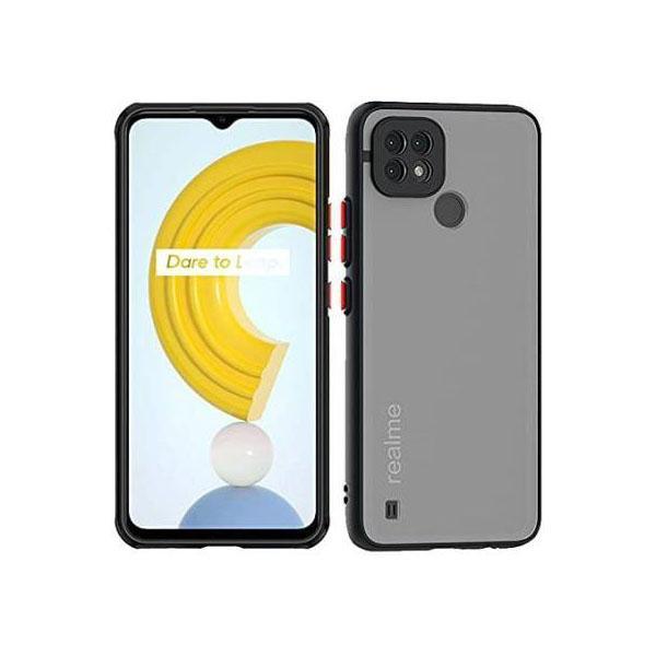 Back Bump Protection Cover Case for Realme C21Y Black - Future Store