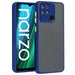 Smoke Translucent Matte Camera Protection Back Case for Realme Narzo 50A Blue - Future Store