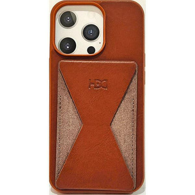 Heci Leather Case With Magnetic Stand Strap For Iphone 13Pro Brown - Future Store