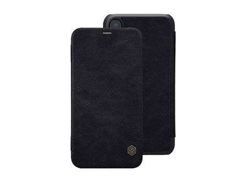 Nillkin Iphone X/Xs Leather Book Case (Black)(6902048146587)