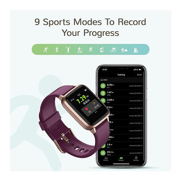Letsfit Smart Watch - Purple - Future Store