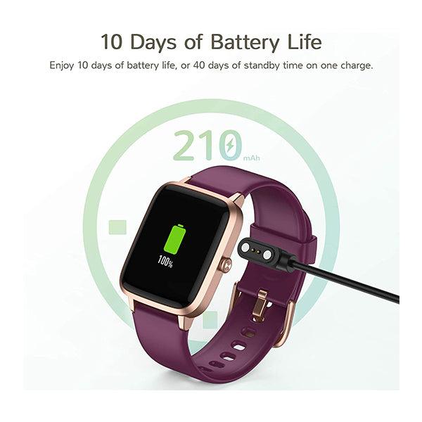 Letsfit Smart Watch - Purple - Future Store