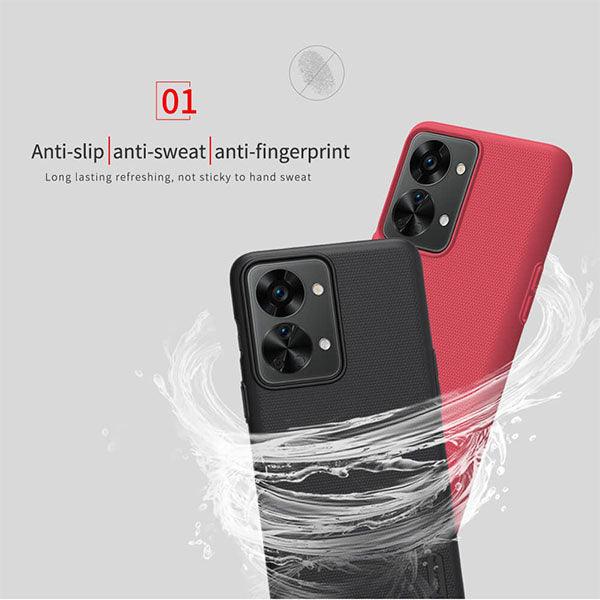 Nillkin Super Frosted Shield Matte Cover Case for OnePlus Nord 2T 5G - Black - Future Store