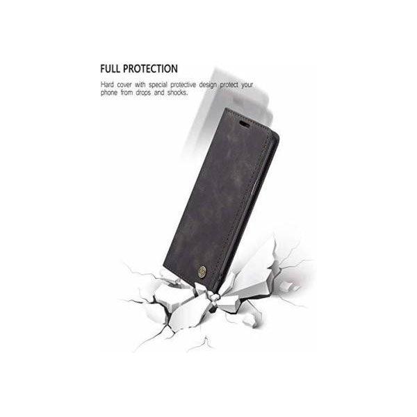 Leather Book Case For Realme C25Y Black - Future Store