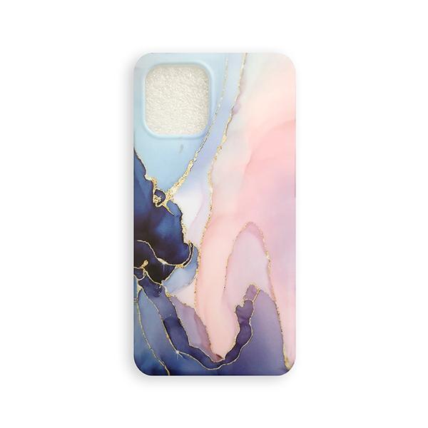 Iphone 12 / 12 Pro Marble Case - Blue Purple - Future Store
