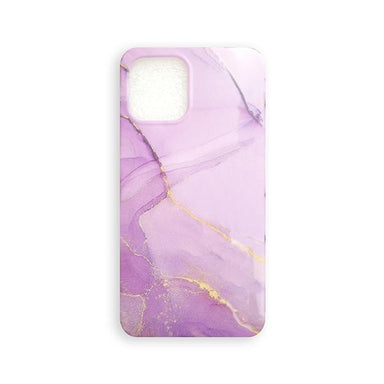 Iphone 12 / 12 Pro Marble Case - Purple - Future Store