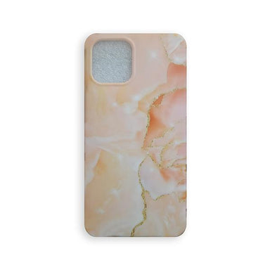 Iphone 12 Pro Max Marble Case - Yellow - Future Store