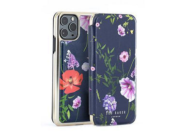 Ted Baker Book Case With Mirror For Iphone 11 Pro (Hedgerow) - Future Store