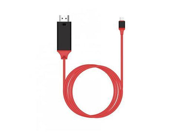Earldom Type-C Hdtv 2.0M Cable (Red) - Future Store