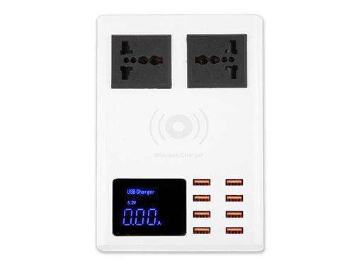 Crony Wireless Quick Charge Power Strip 8 Usb Port With 2 Power Outlets - Future Store