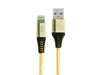 Engage Lightning 5A Flexible Anti-Winding Super Charge Data Cable 1M Gold - Future Store
