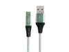 Engage Type-C 5A Flexible Anti-Winding Super Charge Data Cable 1 M - White - Future Store