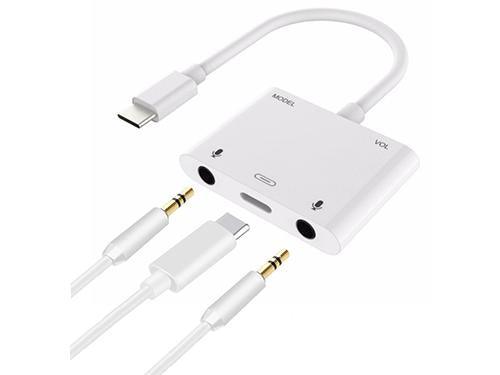 Engage Type C To Dual 3.5Mm Audio + Charge Adapter - Future Store