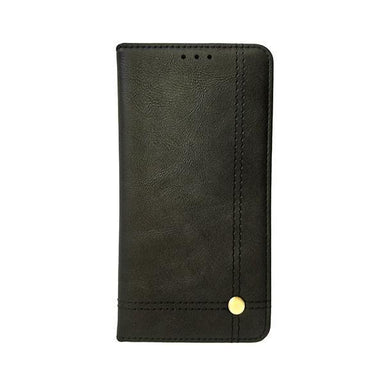 Engage iPhone 11 Leather Book Case Black - Future Store