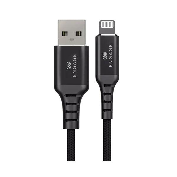 Engage Lightning Mfi Cable 1 Meter - Black - Future Store